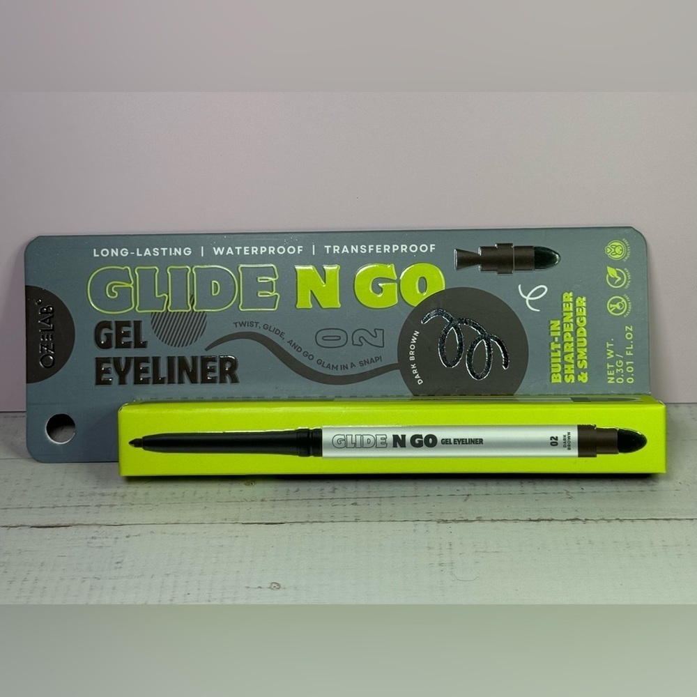 OZ LAB GLIDE N Go - Gel Eyeliner NIB (Dark Brown) - Picture 2 of 4